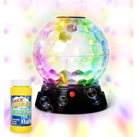 Maxx Bubbles Bubble Light Show Machine with Disco Lights